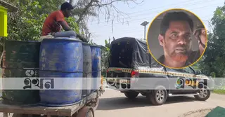 ইউপি চেয়ারম্যানের বাড়িতে অভিযান; ১২০০ লিটার ডিজেল জব্দ